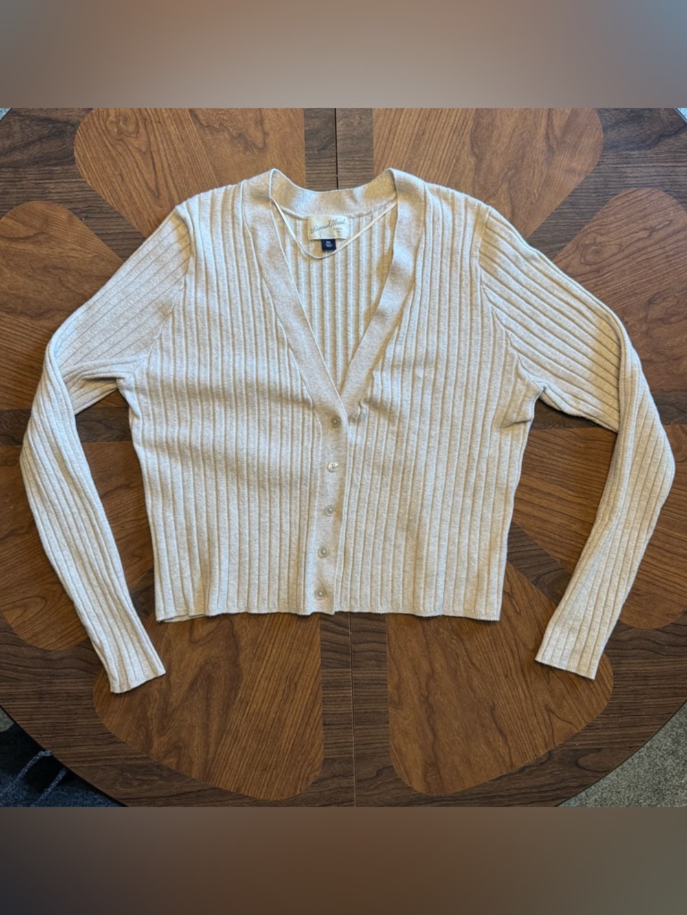 Universal Thread button up ribbed cardigan